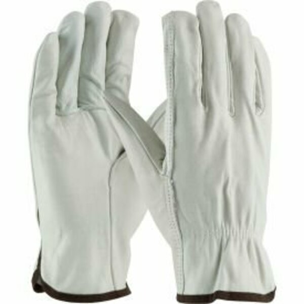 Pip PIP Top Grain Cowhide Drivers Gloves, Straight Thumb, Regular Grade, L 68-103/L